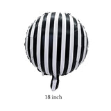 10Pc Halloween Foil Balloons – Happy Halloween with Skull Party Decorations