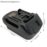 Adapter to Use Dewalt 20V or Milwaukee 18V Batteries with Makita 18V Tools