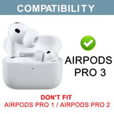 5 Pairs Eartips for AirPods Pro 3 (3rd Generation), Upgraded Pro3 Replacement Silicone Earbud Ear Tips with Cleaning Kit (Assorted XXS,XS,S,M,L,