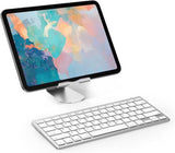 Bluetooth Keyboard Compatible With Ipad A16 11Th 10Th Generation, Ipad 10.2 (9Th/8Th/7Th), Ipad Pro 13/12.9/11 Inch, Ipad Air/Mini And More Ios Devices, White