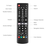 ?Pack Of 2? New Universal Remote Control For All Lg Tv Remote, Replacement Remote Compatible For All Lg Smart Tv, Led, Lcd, Hdtv, 3D, Series Tv