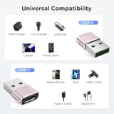 Usb To Usb C Adapter 3 Pack,Pink