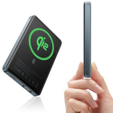 0.5‘’ Magsafe Portable Charger Qi2 Certified 15W Magnetic Battery Pack, 10000Mah Power Bank Slim 20W Usb C Fast Charging Powerbank For Iphone 17 Pro Max/Air/16/15/14/13/12 Series Only,Grey