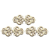 3 Pair Of 68 * 30Mm Metal Button Clasp Fasteners Gold Hooks And Eyes C