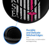 Nurse Flags Mouse Pad,Rn Day Mouse Pads For Desk, Stitched Edge Mousepad With Non-Slip Rubber Base, Gaming Mouse Mat For Computer Laptop Home Office