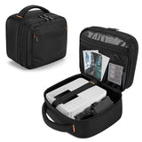 Double Layer Photo Printer Case Compatible With Canon Selphy Cp1500/Cp1300/Cp1200, Portable Printer Camera Storage Bag With Multiple Pockets, Bag Only
