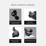 Kbear Ks1 1Dd Hifi Earphones Headphones, Iem Monitor Earphones With New 10Mm D