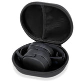 Hard Shell Case Compatible With Beats/Skullcandy/Sony Mdr7506/Soundcore/Beribes/Kvidio/Tozo Foldable Wireless/Wired Over-Ear Headphones, Travel Carrying Headphone Case (Black)