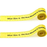 2 Rolls 2In X 150Ft Baby Shower Measuring Tape Tummy Measure Belly Game For Baby Shower Party Supplies