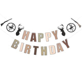 Deer Hunting Camo Happy Birthday Banner - Deer Hunting Party Decorations,The Big One Deer Hunting Birthday Banner,Buck Deer Party Decorations