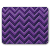 Computer Mouse Pad With Stitched Edge Comfortable Mouse Pads With Non-Slip Rubber Base, Purple, 8X10 Inch