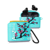 Case For Beats Studio Buds Funny Unique 3D Design Cute Silicone Cover Fashion Kawaii Cool Fun Cartoon Wireless Powerbeats Cases For Beats Earbuds Headphones For Girls Boys Teen Plum Drink