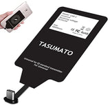 Wireless Charging Receiver Qi Charger Adapter For Moto E7 Plus Lg G5 Galaxy A40 A41 A42 5G A60 A12 A11 A10E A01 A32 A31 A30 A22 A21S A21 A20E A20 A72 A71 A52 A51 A50 Samsung Usb Type C Android Charge