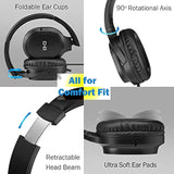 Extra Long Cord Headphones For Tv & Pc With Volume Control, 18 Feet / 5.5M Ext