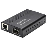 10G Media Coverter, 10 Gigabit Fiber To 10G Copper Utp Ethernet Media Converter, Mini Unmanaged 1X 100M/1G/2.5G/5G/10Gbase-T Rj45 To 1X 10Gbase-X Sfp+ Slot 10Gigabit Ethernet Media Converter