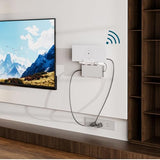 Starlink Gen3 Router Wall Mount, 2-in-link Router Mount Modem Bracket for Gen3 UTR-32 Router & Power Supply, Space Saving ABS Starlink Accessories