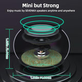 2 Mini Speakers, 3W Small Portable Bluetooth Speaker With Lanyard, Water Resistant, Wireless Stereo Pairing, Rechargeable Mini Wireless Speakers For Phone, Tablet, Built-In Microphone