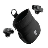 Push 720 Open Wireless Open Ear Bluetooth Earbuds, Headphones, Waterproof, Clip-On Lightweight Design, 30 Hours Battery, Wireless Charging Pouch, Microphone For Iphone Android - True Black