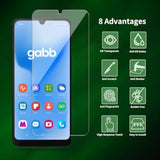 2 Pack For Gabb Phone 4 Screen Protector, Tempered-Glass, Micro-Curved Edges, Case Friendly, Bubble Free, Hd Clear, Easy Installation