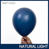 142 Pc Nile/Dark Blue Balloons (18", 12", 10", 5") Garland/Arch Party Decor