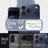 Liquid Silicone Case for iPhone 17 Pro Max 6.9-Inch, Silky Soft Touch Full-Body Protection, Anti-Scratch Shockproof Phone Cover with Microfiber