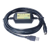 Plc Micrologix Cable Usb Interface Compatible Plc Micrologix 1000, 1200, 1400 Series With Usb-1761-Cbl-Pm02 8 Pin Round Aapater