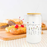 Christian Gifts For Women Faith, Faith Based Gifts, Religious Gifts For Women Friend Coworker, Christmas Catholic Gifts For Mom Women Friend, Birthday Gifts For Mom, 16Oz Glass Coffee Cup