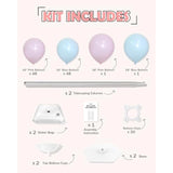 Balloon Column Stand, Set Of 2 Balloon Stands (Include Balloons)