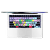 XSKN Final Cut Pro Shortcut US Layout Silicone Keyboard Cover Skin for 2021 Re
