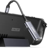 Usb C To Hdmi Adapter And Charger For Steam Deck, 2-In-1 4K @ 60Hz Type-C To H