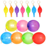30 Pcs Punch Balloons, Heavy Duty Rubber Band Balloons for Kids Party Decorations