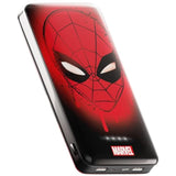 Marvel Spider-Man 10,000 MAH Power Bank- Portable Phone Charger Battery Pack w/USB Charging Ports- Spiderman Gifts for Men,Women and All Fans of Spiderman Stuff