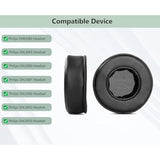 Prime Replacement Earpads Compatible With Philips Shb3060 Shl5000 Shl5001 Shl5002 Shl5003 Shl5010 Headphones Ear Pads Cushion(Protein Leather/Memory Foam)