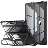 Surface Pro 9 Case, Crystal Clear Multi-Angle Shockproof Cover Compatible With