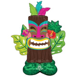 Tiki 53'' Airloonz Balloon Luau Hawaiian Tropical Birthday Party Decorations Supplies