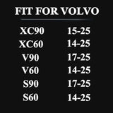 Wireless Car Charger For Volvo Xc90 Xc60 V90 V60 S90 S60 Accessories, Car Wireless Charging Pad With Qc 3.0 Usb Port (Without Light)