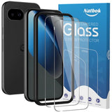 2 Pack Compatible with Google Pixel 10a Screen Protector (6.3 inch), with Alignment Frame,9H Tempered Glass Film,HD Clear Scratch