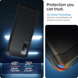 Spigen Tough Armor Designed for Galaxy S20 FE Case (2020) - Black