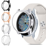 4 Pack Screen Protector For Samsung Galaxy Watch Active 2 40Mm 44Mm, Tpu All-Around Protective Case Cover Rugged Bumper Shell Accessories For Samsung Galaxy Watch Active 2