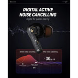 Noise Cancelling Wireless Earbuds, Bluetooth 5.2 Earphones With 4 Mic Clear Ca