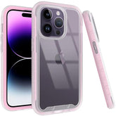 Acrylic 2 In 1 For Iphone 14 Pro Max Case?Anti-Yellowing, Military-Grade Protection, Drop Shockproof Slim Phone Cover For Iphone 14 Pro Max 6.7", Pink