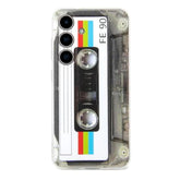 Case For Galaxy S25 Shockproof Scratchproof With Tpu Soft Bumper Retro Cassette Tape Case Compatible With Samsung Galaxy S25