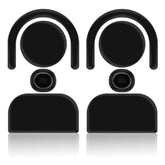 Mouse Skatez/Mouse Feet For Logitech G Pro X Superlight 2 Gaming Mouse (Black)