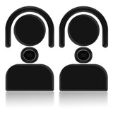 Mouse Skatez/Mouse Feet For Logitech G Pro X Superlight 2 Gaming Mouse (Black)