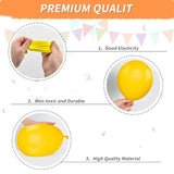 12 Inch Retro Blue Yellow Orange Balloons for Fall Thanksgiving Boho Birthday Party Decor