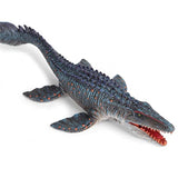 Large 13.4" Mosasaurus Toy, Realistic Hand-Painted Dinosaur Ocean Animal Figurine