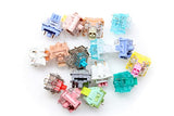 Otm Outemu Switch For Mechanical Keyboard Silent Linear Tactile Ocean Sea Red Lemon Purple Pink Jade Lime Peach Silver Panda Red Lime Switch(Otm Lime Switch X70)