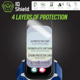 Screen Protector Compatible With Verizon Gizmo Watch 2 (6-Pack) Anti-Bubble Clear Tpu Film