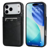 Compatible With Iphone 17 Pro Max Case Wallet With Credit Card Holder, Flip Premium Leather Magnetic Clasp Kickstand Heavy Duty Protective Cover For Iphone 17 Pro Max 6.9 Inch (Black)