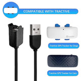 Portable Wireless Magnetic Charger Cable Compatible With Tractive Gps Tracker,